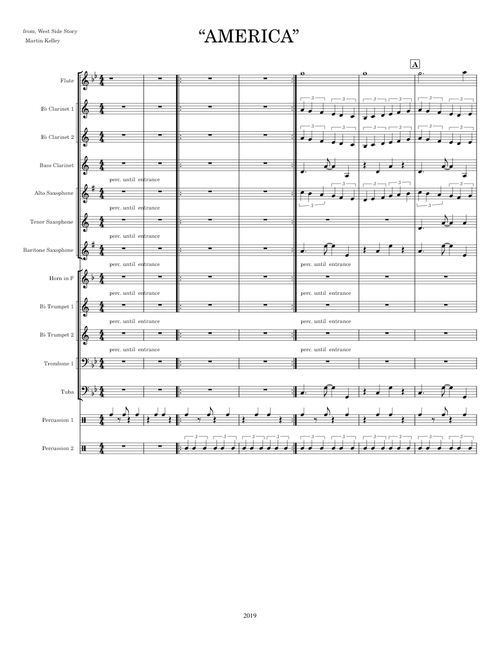 America – Leonard Bernstien