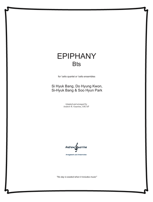 Epiphany (Arr. Andrew R. Guarrine) - BTS (String Ensemble)
