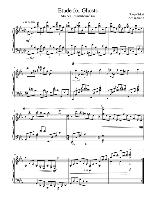 Etude for Ghosts - Mother 3