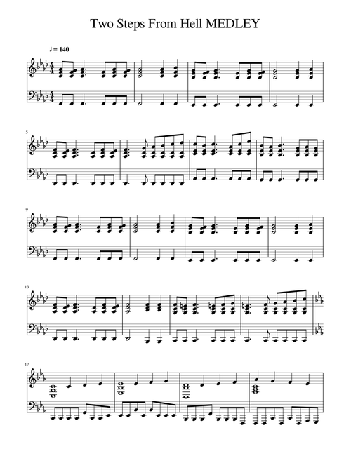 Two Steps From Hell MEDLEY