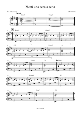 Free Metti Una Sera A Cena by Ennio Morricone sheet music