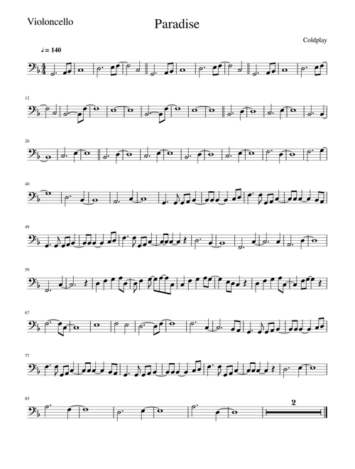 Paradise-cello