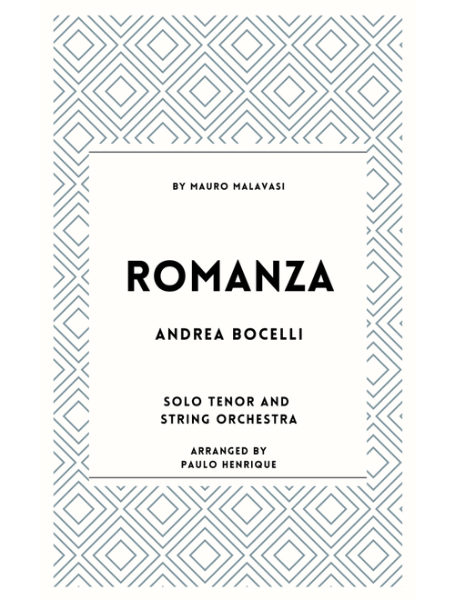 Romanza (Arr. Paulo Henrique) - Andrea Bocelli (Orchestra)