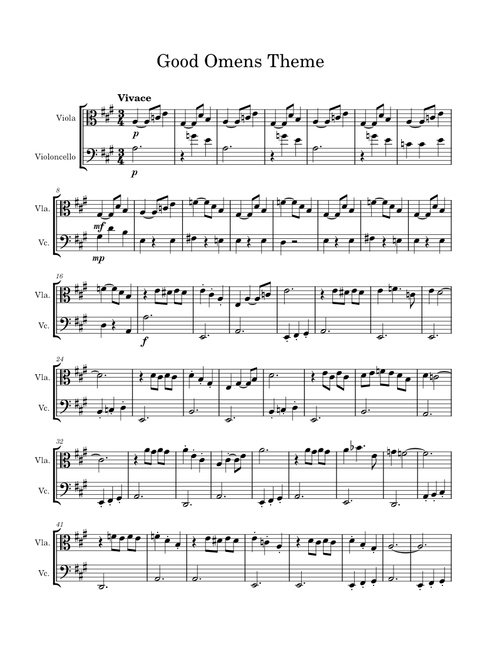 Good Omens Theme - David Arnold