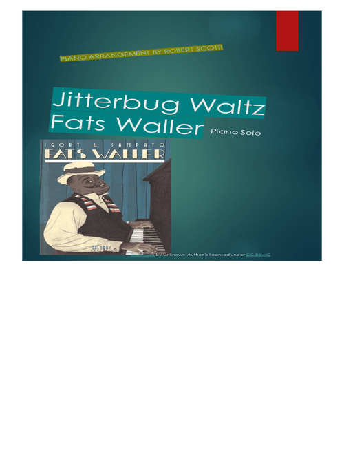 Jitterbug Waltz-Fats Waller