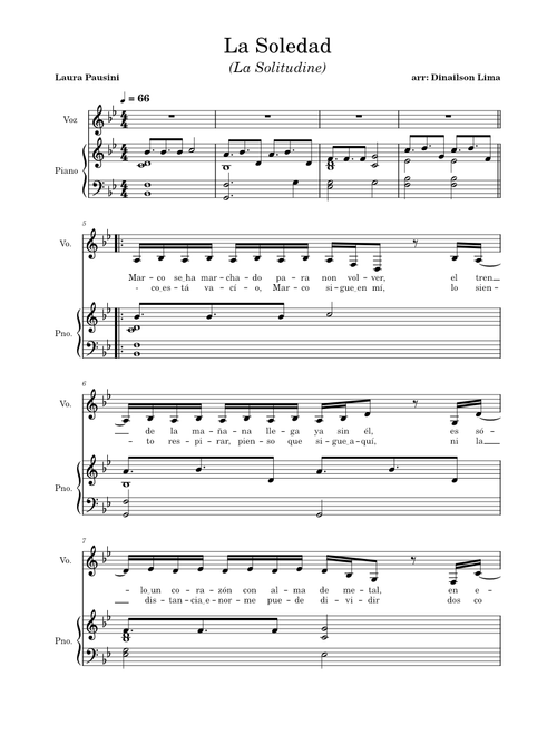 La Soledad(La Solitudine) - Laura Pausini