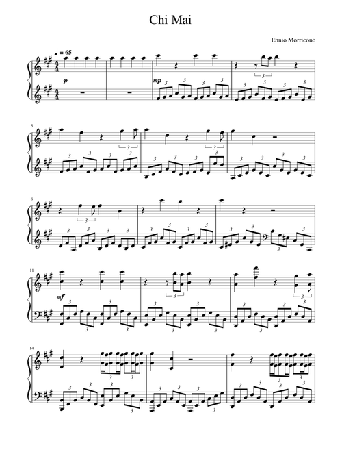 Ennio Morricone - Chi Mai