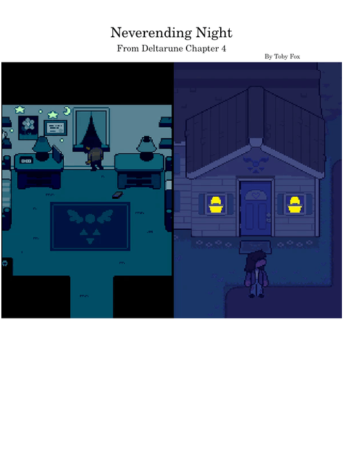 Neverending Night – Toby Fox | Deltarune Chapter 4 OST