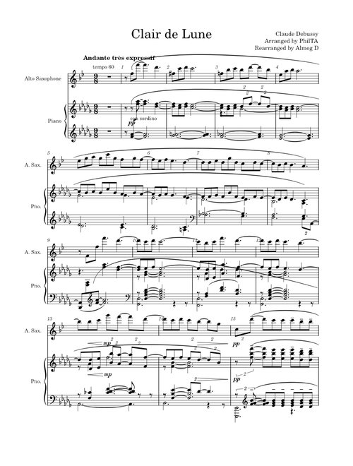 Clair de lune – Claude Debussy