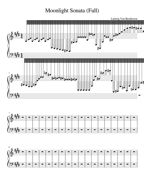 Moonlight Sonata Full