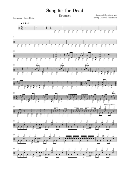 Song for the Dead