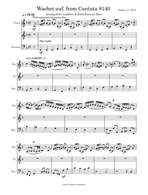 Wachet auf, ruft uns die Stimme, BWV 140 – Johann Sebastian Bach