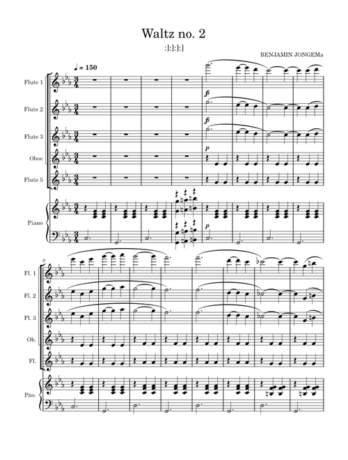 Waltz No. 2 – Unknown author