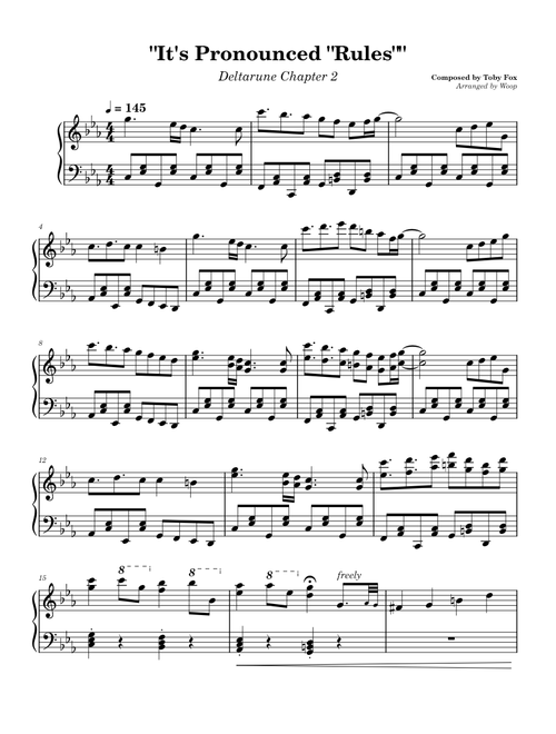 It's Pronounced "Rules"  – Deltarune Chapter 2