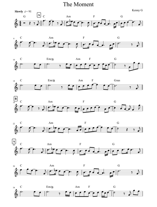 The Moment_Kenny G