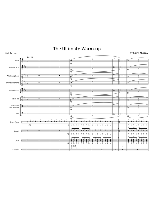 The Ultimate Warm-up - Gary P. Gilroy
