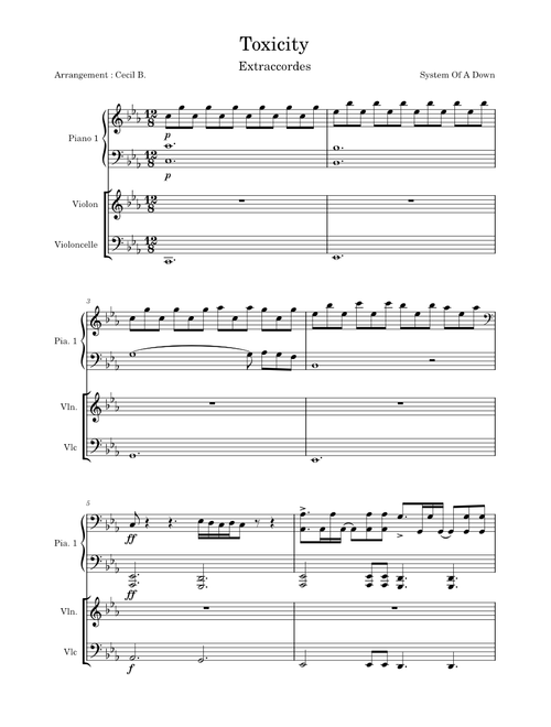 Toxicity – System of a Down