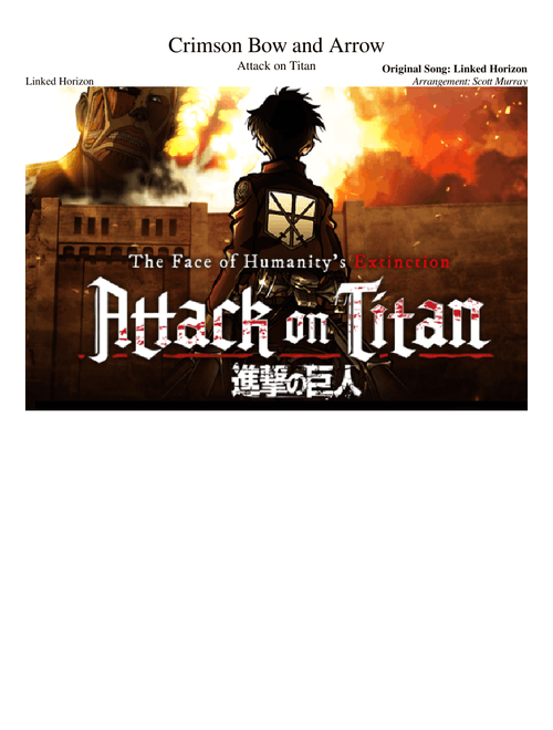 [Concert Band] Attack on Titan - "The Crimson Bow And Arrow" (MS 2)