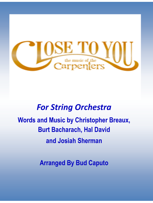 Close To You (Arr. Bud Caputo) - Frank Ocean (String Ensemble)