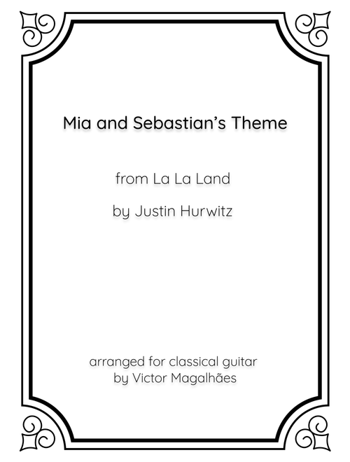 Mia & Sebastian's Theme (Arr. Victor Magalhães) - Justin Hurwitz (Guitar Tab)