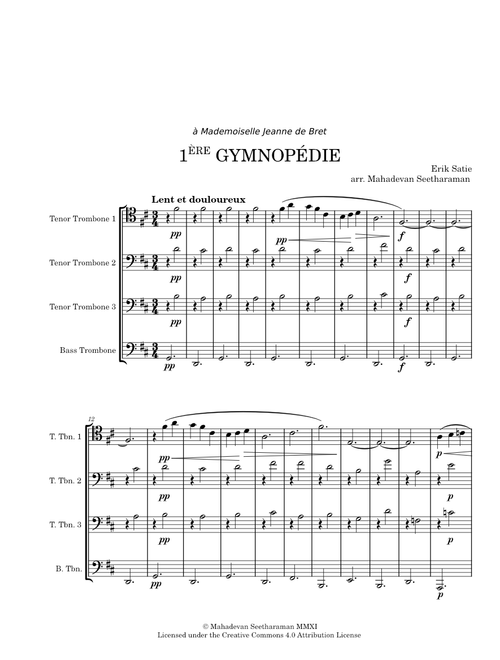 Gymnopédie No.1- Erik Satie