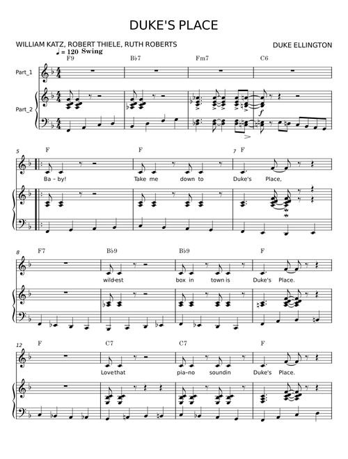 Duke's Place - Duke Ellington