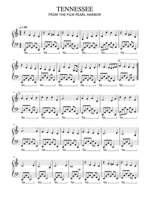 Tennessee (Pearl Harbor) - Hans_Zimmer