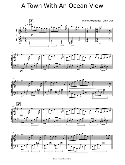 A town with an ocean view Joe Hisaishi