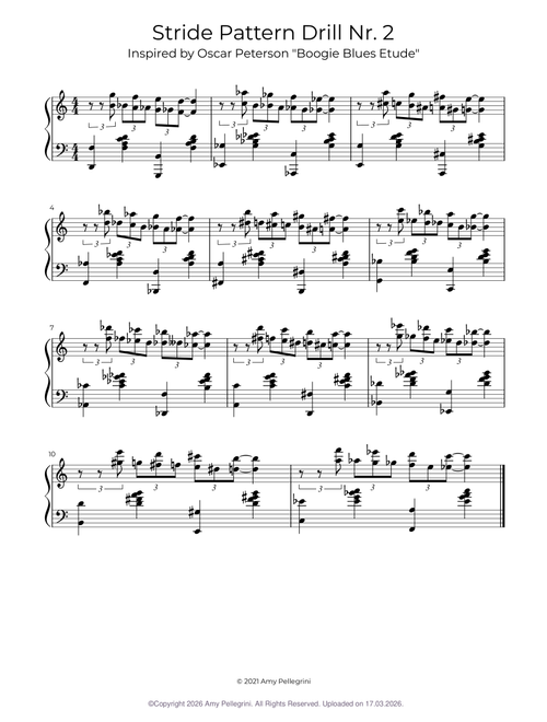 Stride Pattern Drill Nr. 2 - Amy Pellegrini