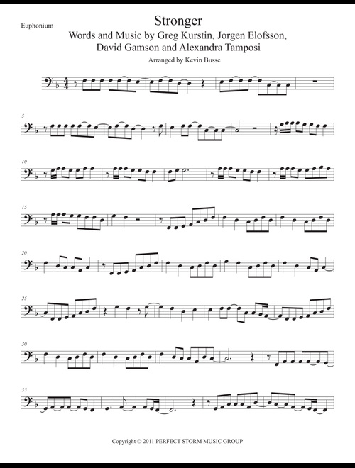 What Doesn't Kill You (Arr. Kevin Busse) - Kelly Clarkson (Euphonium Solo)