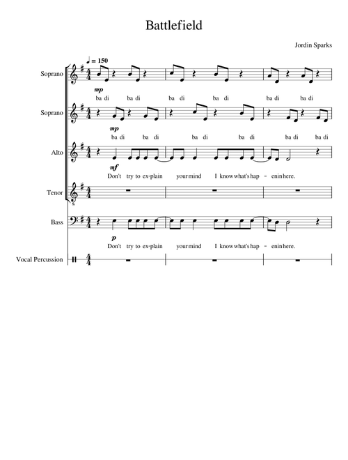 Battlefield – Jordin Sparks