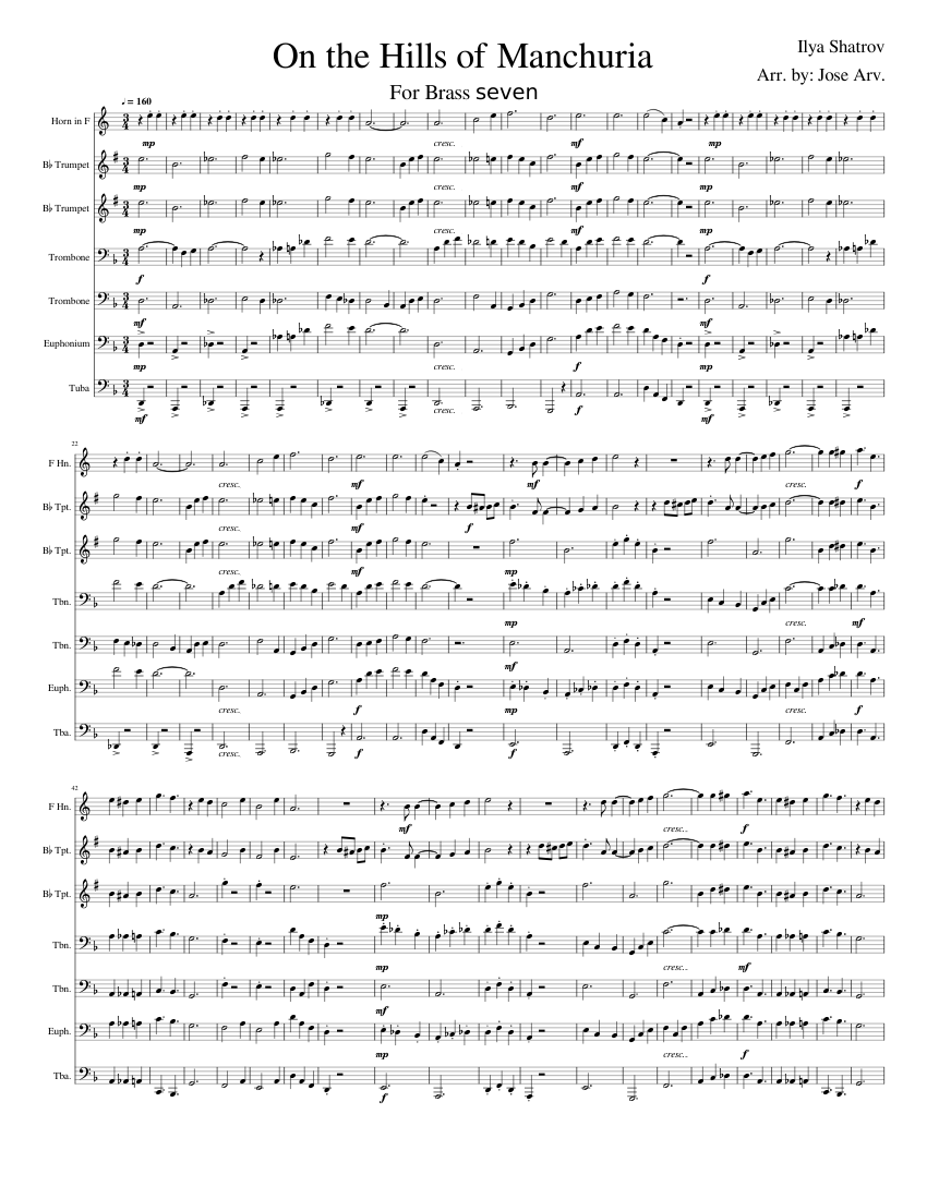 On the Hills of Manchuria (На сопках Маньчжурии) - Ilya