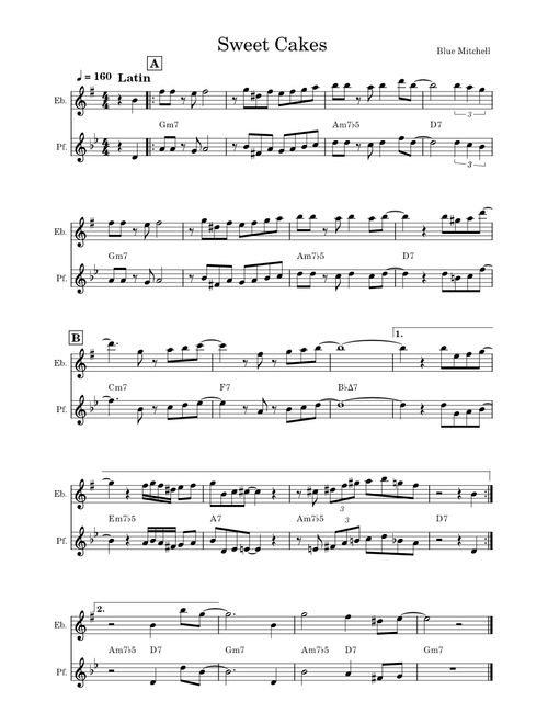 Sweet Cakes – Blue Mitchell