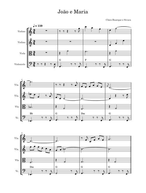 João e Maria – Chico Buarque