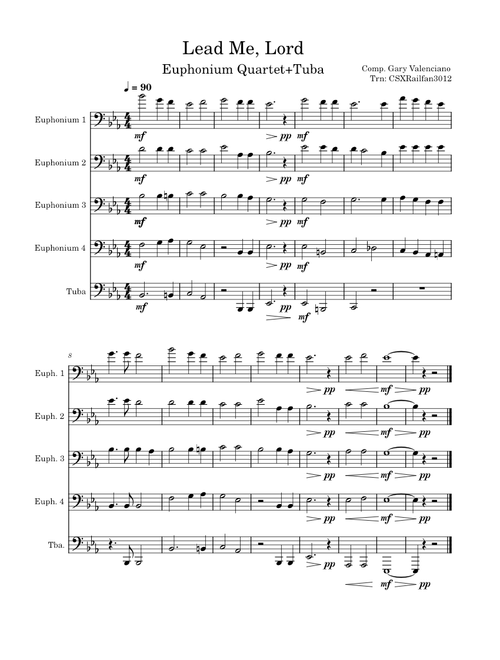 Lead Me, Lord – Samuel Sebastian Wesley Lead Me, Lord
