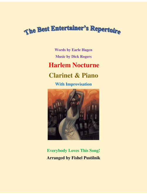 Harlem Nocturne (Arr. Fishel Pustilnik) - Earle Hagen (Clarinet and Piano)