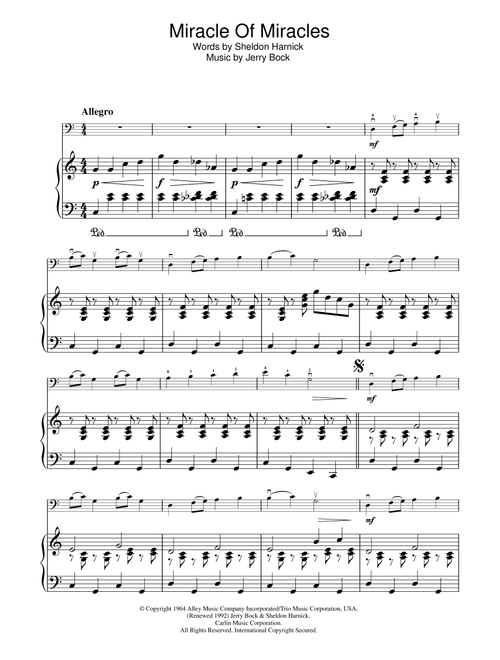 Miracle Of Miracles (from Fiddler On The Roof) - Jerry Bock (Cello Solo)