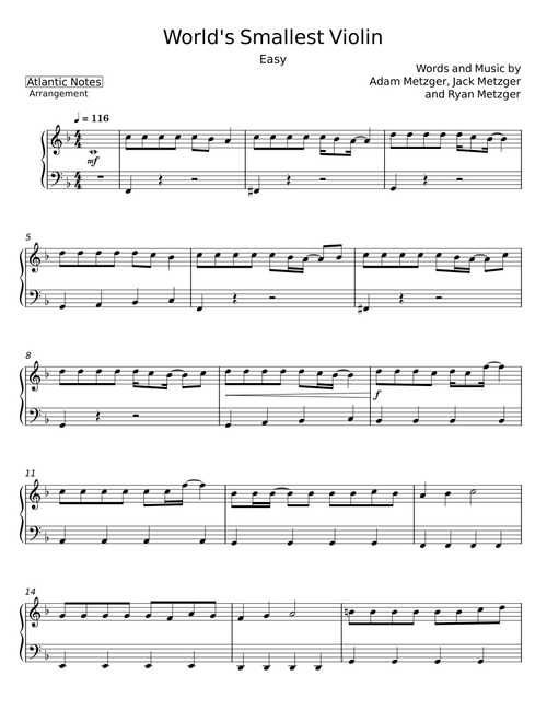 World's Smallest Violin - AJR