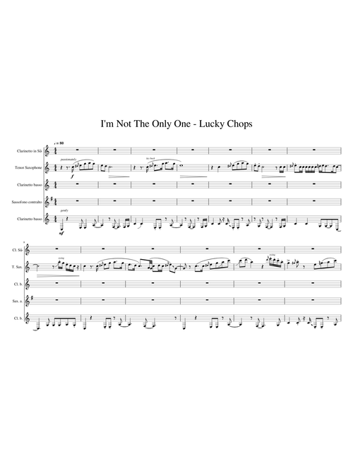 I'M NOT THE ONLY ONE LUCKY CHOPS EBANITE DUO VERSION