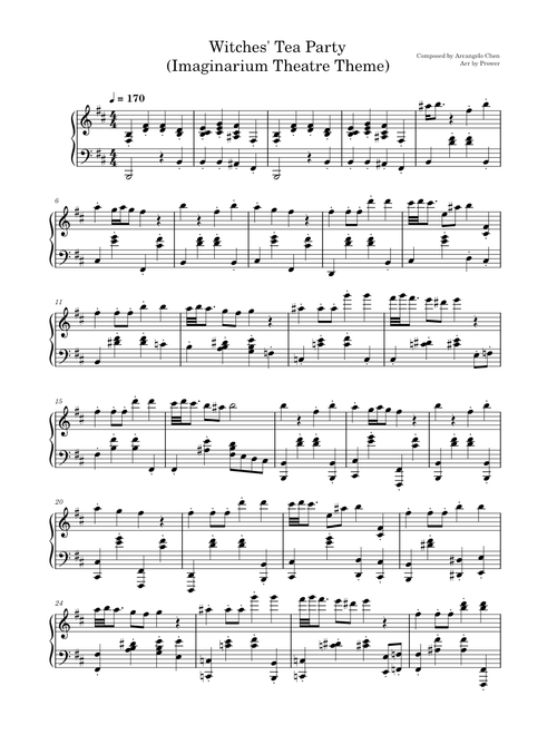 Genshin Impact - Teegesellschaft of the Hexenzirkel (Imaginarium Theatre Theme)