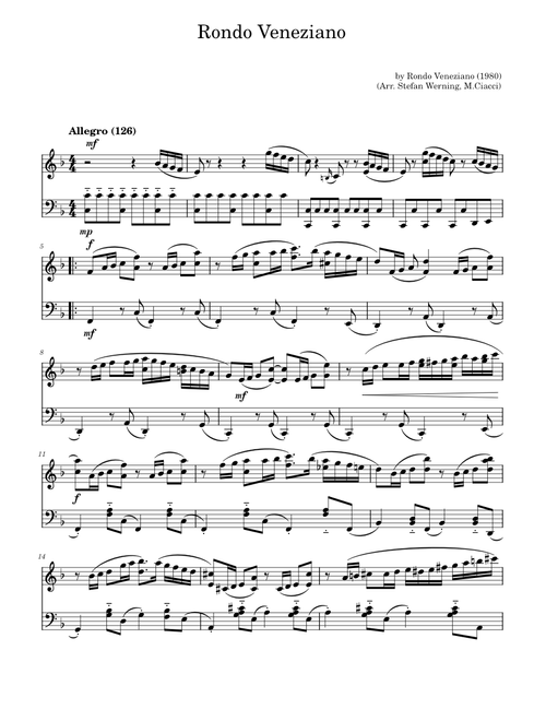 Rondo Veneziano, Rondo Veneziano (1980)
