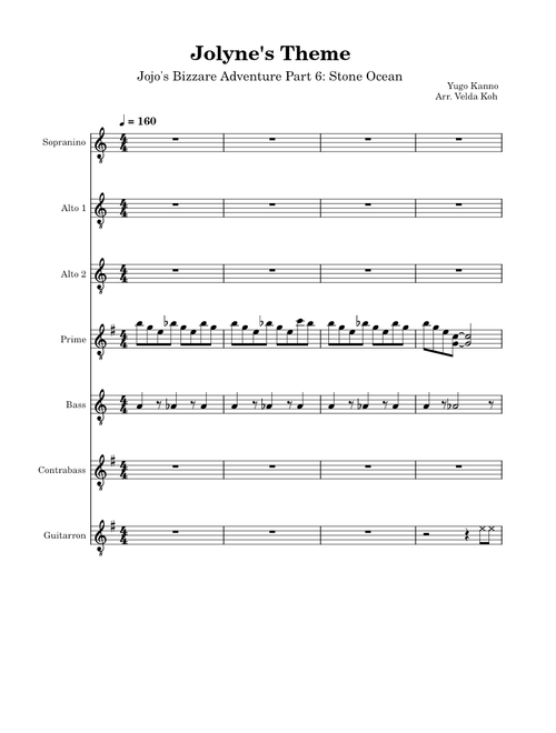 Jolyne's Theme - Yugo Kanno