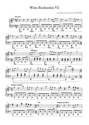 Winx club - enchantix – Misc Cartoons Enchantix, the Goth Remix Sheet ...