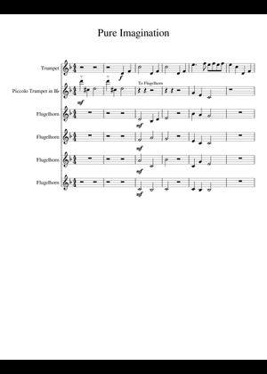 Pure Imagination Fanfare Sheet Music for Trumpet other (Solo