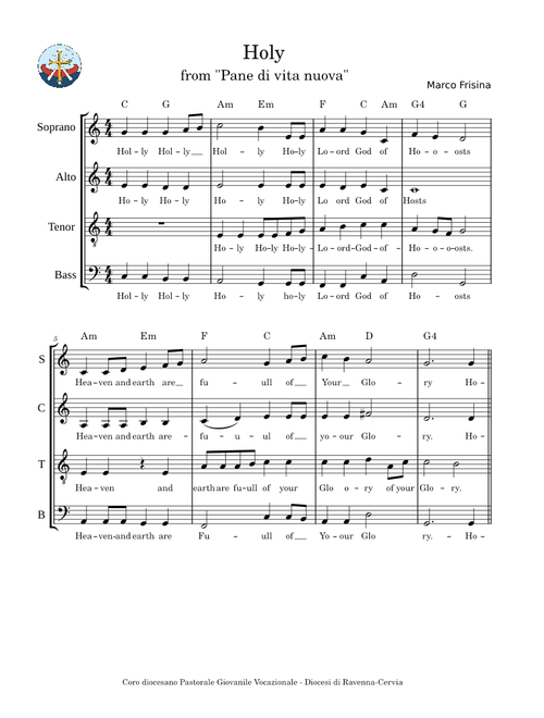 Santo 1 – Marco Frisina Holy