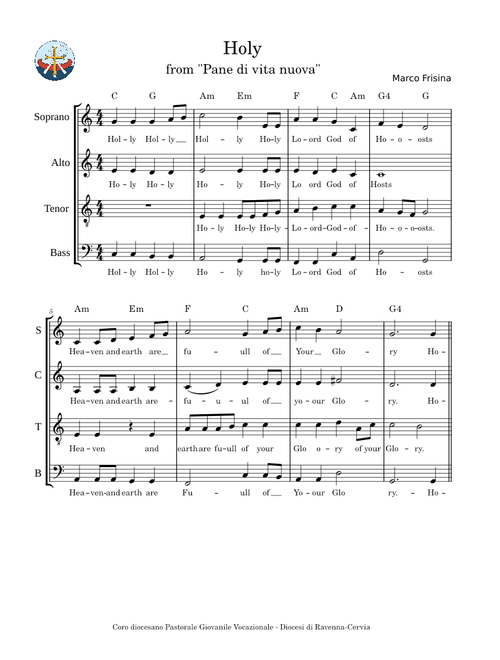 Santo 1 – Marco Frisina Holy