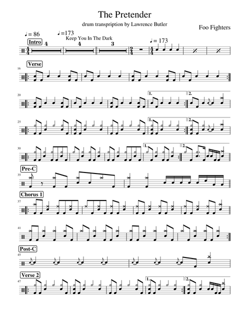 The Pretender - Foo Fighters