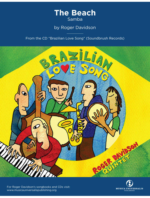 The Beach (Samba) by Roger Davidson (Instrumental Duet and Piano)