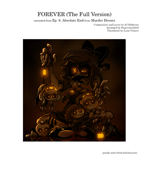 FOREVER (The Full Version) (from Murder Drones) – AJ DiSpirito
