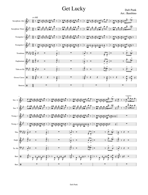Get Lucky (Daft Punk, Soul Rebels)